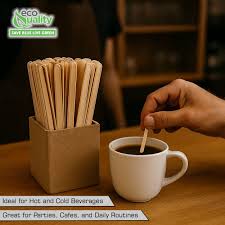 WOODEN COFFEE STIRRER / PACK OF 1,000