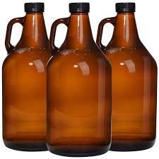 AMBER GROWLERS - 64OZ