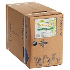 NARVON 5 GALLON BAG IN BOX LEMON SOUR BEVERAGE SYRUP