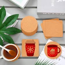 COASTERS / CUPS / 4" ROUND  / 100 PER SLEEVE [EACH]