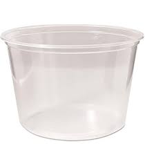 8 OZ MICROWAVABLE DELI CONTAINER (500/CS)