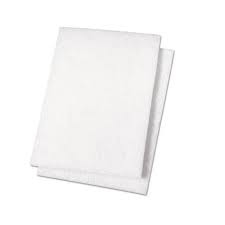LIGHT DUTY WHITE ABRASIVE SCOURNG PADS / 6 X 9 (20/CS)