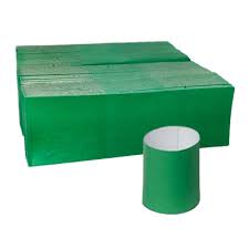 GREEN SELF-ADHERING PAPER NAPKIN BAND - (2,000/BOX)