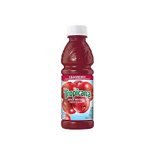 *TROPICANA CRANBERRY JUICE -  10 OZ BOTTLE / 24 PER CASE
