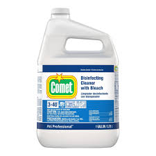 COMET CLEANER WITH BLEACH, LIQUID, ONE GALLON BOTTLE,