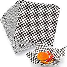 12" X 12" DELI PAPER / BASKET LINER / WHITE WITH LOGO