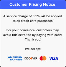 3% CREDIT CARD SURCHARGE