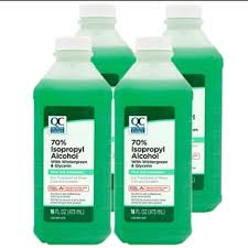 91% ISOPROPYL ALCOHOL /  32 OZ PER BOTTLE / 2 PACK