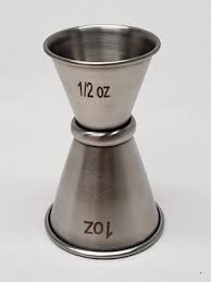 JIGGER 1 OZ. X 1-1/2 OZ.