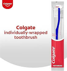 TOOTHBRUSH WITH CAP + COLGATE TOOTHPASTE IN REGULAR CARTON