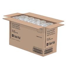 FABRIKAL 16 OZ MICROWAVABLE DE LI CONTAINER (10/50/500)