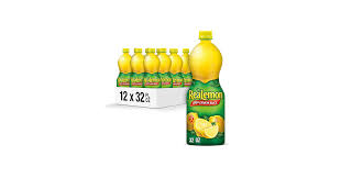 REALEMON 100% LEMON JUICE - 32 OZ. BOTTLE