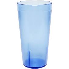16 OZ CLEAR STACKABLE PEBBLED TUMBLERS - 12PK