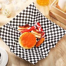 12" X 12" DELI PAPER / BASKET LINER / WHITE WITH LOGO