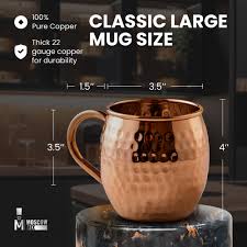 16 OZ COPPER MOSCOW MULE  MUG [EACH]