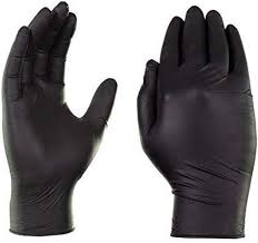 ECO NITRILE GLOVES / BLACK / LARGE / 100 PER BOX [EACH]