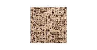 12 X 12 DELI PAPER / SAVORY PRINT / 5,000 PER CASE [CASE]