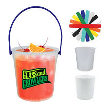 32OZ PLASTIC RUM BUCKET