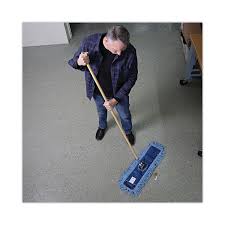 DUST MOP HANDLE, LAQUERED WOOD, 60" LONG, CLIP-ON (EACH)
