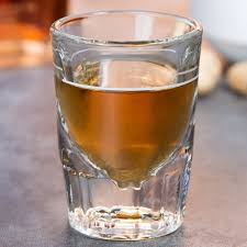 2 OZ FLUTED SHOT GLASS WITH  1 OZ POUR LINE / 72/CS [CASE]
