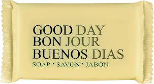 GOOD DAY AMENITY BAR SOAP, PLEASANT SCENT, # 1/2,