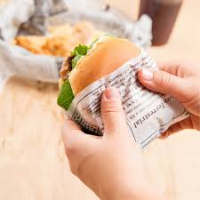 DELI PAPER / 12" X 12" NEWSPAPER PRINT DELI SANDWICH