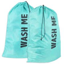 HOTEL LAUNDRY BAG WITH DRAWSTRING / 18" X 19" / 100