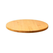 30" ROUND WOOD TABLE TOP / SANDED, ROUNDED, AND DIE