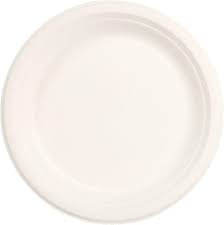6" BIO PLATE / 1 COMP / 500 PER CASE [CASE]