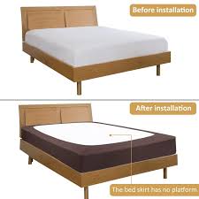 FITTED BOX SPRING WRAP / QUEEN / BROWN / 60 X 80 + 105 (EACH)