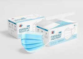 3 PLY DISPOSABLE PROTECTIVE FACE MASK (50/BOX)