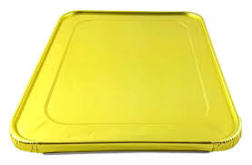 FOIL STEAM TABLE PAN LID / HALF SIZE (100/CS)