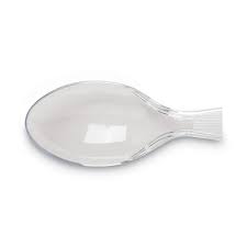 DIXIE / PLASTIC CUTLERY, HEAVYWEIGHT TEASPOON, CRYSTAL