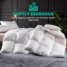 LUXURY DUVET INSERT / T-235 100% COMBED COTTON SHELL /