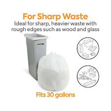 33 X 36 / 30 GAL / .65 MIL / LOW-DENSITY / WHITE [200/CS]