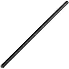 PAPER STRAW UNWRAPPED BLACK / BARCONIC BIODEGRADABLE - 7