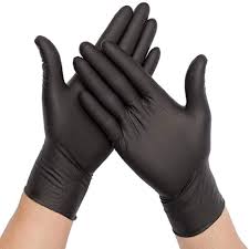NITRILE GLOVE / MEDIUM / BLACK / HD / EMPRESS [EACH]