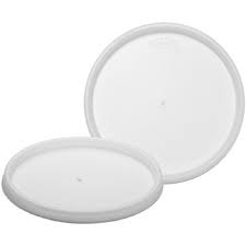 20JL / TRANSLUCENT VENTED PLASTIC LIDS / FITS 6-32 OZ