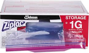 ZIP STORAGE BAG / 1 GAL / 1.75 MIL / 10" X 12" / CLEAR  / 250
