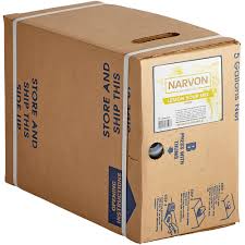 NARVON 5 GALLON BAG IN BOX DEW DROP BEVERAGE / SODA SYRUP