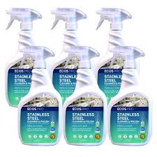 STAINLESS STEEL CLEANER & POLISH / 32 OZ BOTTLE (6/CS)