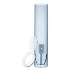 SAN JAMAR COOLER CUP DISPENSER "FROSTED BLUE" 16" 1 / EA