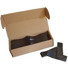 BLACK SELF-ADHERING PAPER NAPKIN BAND (2,000/BOX)