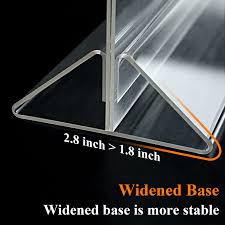 5" X 7" ACRYLIC TABLE CARD HOLDER