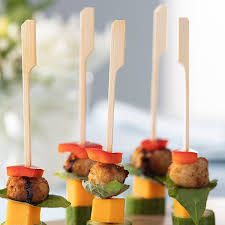 6" ROUND ECO FRIENDLY BAMBOO SKEWER / 1,000 PACK [PACK]
