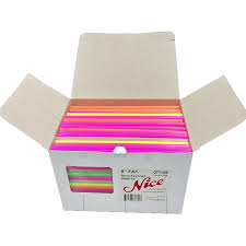 RED FAT STRAW 6', BOX OF 500 PIECES