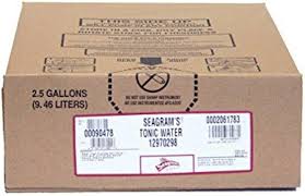TONIC BIB / SEAGRAMS / 2.5 GALLON