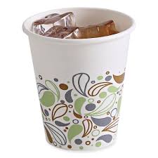 HOT CUP LID / WHITE / FITS 10- 20 OZ BOARDWALK HOT CUP (20/50