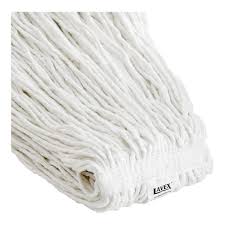 32 OZ. WHITE DISPOSABLE MICROFIBER MOP HEAD WITH 1"