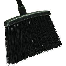 DUO-SWEEP 7 1/2" LOBBY BROOM WITH BLACK UNFLAGGED BRISTLES